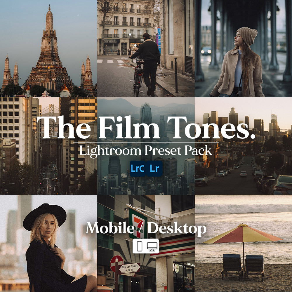 The Film Tones - Lightroom Preset Pack