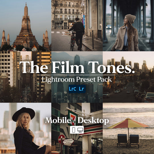 The Film Tones - Lightroom Preset Pack